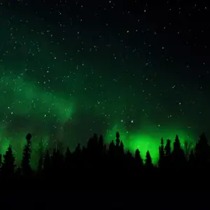 Aurores boréales en Alberta